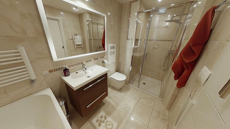 Contemporary bathroom storage